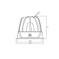 ART-IPR-172 LED светильник встраиваемый влагозащищенный Downlight   -  Встраиваемые светильники 